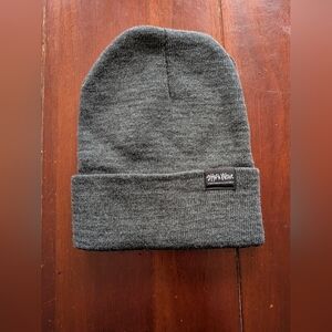 Charcoal Knit Beanie by HissWear